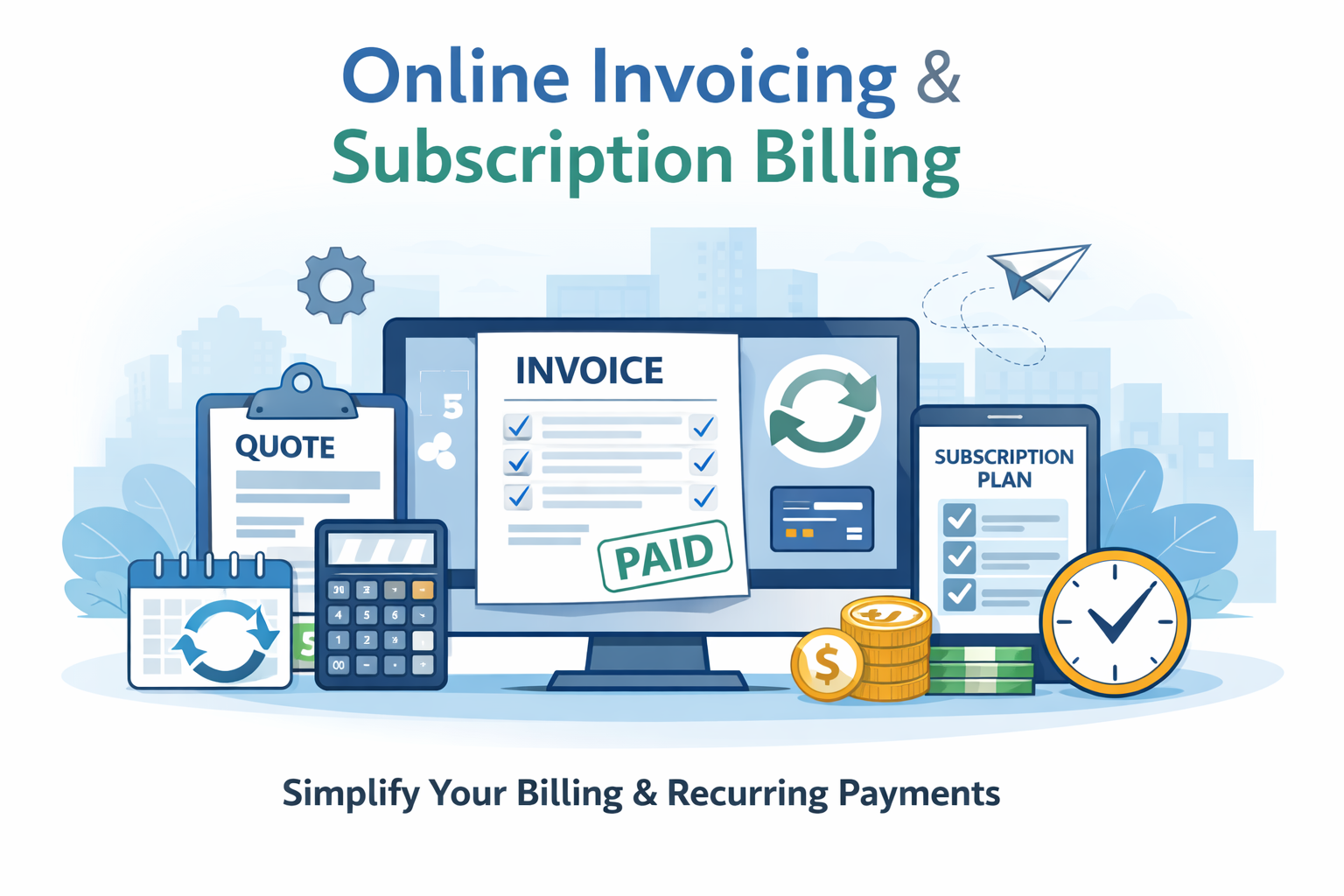 RecurringPress.com — Simplify Invoicing & Subscription Billing for Your Business